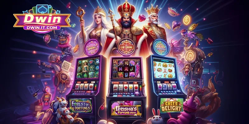 Một số tựa game quay hũ tại DWIN hot nhất hiện nay